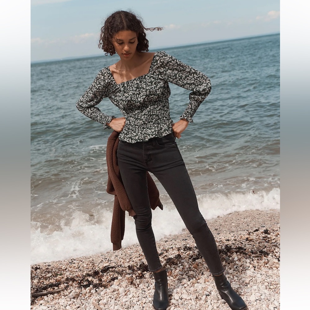 MADEWELL 10” high rise skinny jean